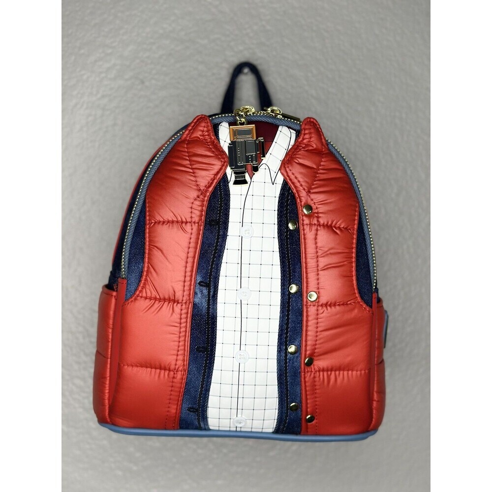 Loungefly Mini Backpack Bag Womens Multicolor Marty McFly Back To The Future